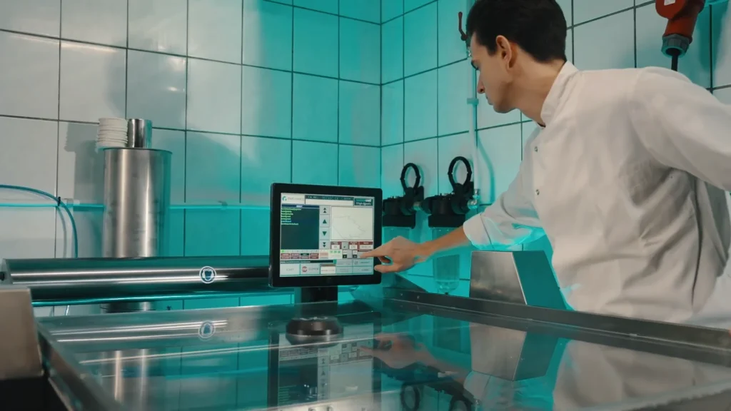 Cameracrew van Masterhouse filmt een wervingsvideo in een IT-bedrijf